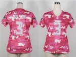 Jerseys Factory Cheap Nike Seahawks #3 Russell Wilson Pink Women