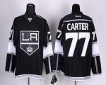 Jerseys Factory Cheap Kings #77 Jeff Carter Black Home Embroider