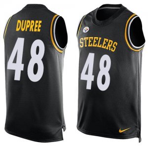 Jerseys Factory Cheap Nike Steelers #48 Bud Dupree Black Team Co