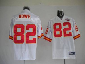 Jerseys Factory Cheap Chiefs #82 Dwayne Bowe White With AFL 50 A