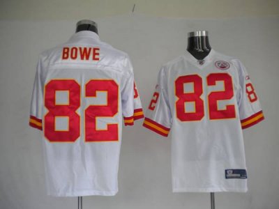Jerseys Factory Cheap Chiefs #82 Dwayne Bowe White With AFL 50 A