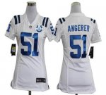 Jerseys Factory Cheap Nike Colts #51 Pat Angerer White With 30TH
