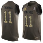 Jerseys Factory Cheap Nike Vikings #11 Laquon Treadwell Green Me