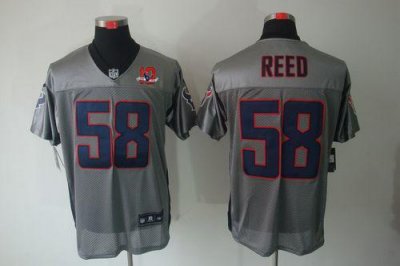 Jerseys Factory Cheap Nike Texans #58 Brooks Reed Grey Shadow Wi