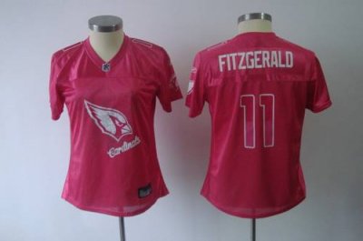 Jerseys Factory Cheap Cardinals #11 Larry Fitzgerald Pink 2011 W