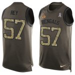 Jerseys Factory Cheap Nike Bengals #57 Vincent Rey Green Men's S