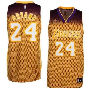 Jerseys Factory Cheap Lakers #24 Kobe Bryant Gold Resonate Fashi