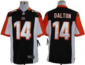Jerseys Factory Cheap Nike Bengals #14 Andy Dalton Black Team Co