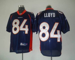 Jerseys Factory Cheap Broncos #84 Brandon Lloyd Blue Stitched NF