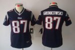 Jerseys Factory Cheap Nike Patriots #87 Rob Gronkowski Navy Blue