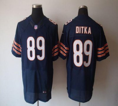 Jerseys Factory Cheap Nike Bears #89 Mike Ditka Navy Blue Team C
