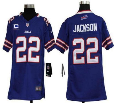 Jerseys Factory Cheap Nike Bills #22 Fred Jackson Royal Blue Tea