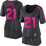 Jerseys Factory Cheap Nike 49ers #21 Frank Gore Dark Grey Women'