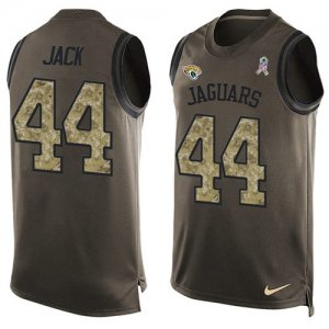 Jerseys Factory Cheap Nike Jaguars #44 Myles Jack Green Men's St