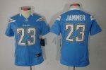 Jerseys Factory Cheap Nike Chargers #23 Quentin Jammer Electric