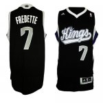 Jerseys Factory Cheap Kings #7 Jimmer Fredette Black Revolution