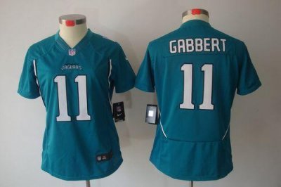 Jerseys Factory Cheap Nike Jaguars #11 Blaine Gabbert Teal Green