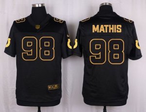 Jerseys Factory Cheap Nike Colts #98 Robert Mathis Black Men's S