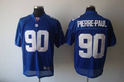 Jerseys Factory Cheap Giants #90 Jason Pierre-Paul Blue Stitched