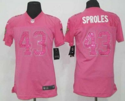 Jerseys Factory Cheap Nike Saints #43 Darren Sproles Pink Sweeth
