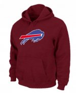 Jerseys Factory Cheap Buffalo Bills Logo Pullover Hoodie Red