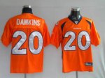 Jerseys Factory Cheap Broncos #20 Brian Dawkins Orange Stitched