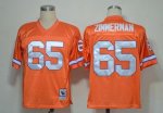 Jerseys Factory Cheap Mitchell And Ness Broncos #65 Gary Zimmerm