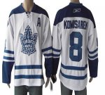 Jerseys Factory Cheap Maple Leafs #8 Mike Komisarek Third White
