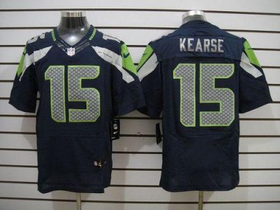 Jerseys Factory Cheap Nike Seahawks #15 Jermaine Kearse Steel Bl