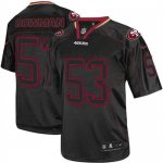Jerseys Factory Cheap Nike 49ers #53 NaVorro Bowman Lights Out B
