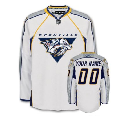 Jerseys Factory Cheap Predators Personalized Authentic White NHL