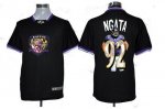 Jerseys Factory Cheap Nike Ravens #92 Haloti Ngata Black Men's N