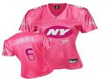 Jerseys Factory Cheap Jets #6 Mark Sanchez Pink 2011 Women's Fem