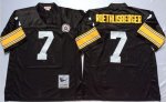 Jerseys Factory Cheap Mitchell And Ness Steelers #7 Ben Roethlis