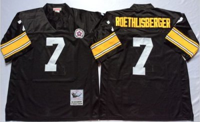 Jerseys Factory Cheap Mitchell And Ness Steelers #7 Ben Roethlis