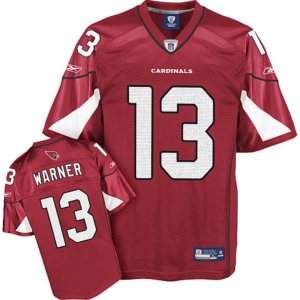 Jerseys Factory Cheap Cardicals #13 Kurt Warner Red Embroidered