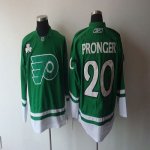 Jerseys Factory Cheap Flyers #20 Chris Pronger Green St. Patty's