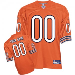 Jerseys Factory Cheap Bears Personalized Authentic Orange NFL Je