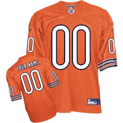 Jerseys Factory Cheap Bears Personalized Authentic Orange NFL Je