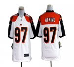 Jerseys Factory Cheap Nike Bengals #97 Geno Atkins White Men's S