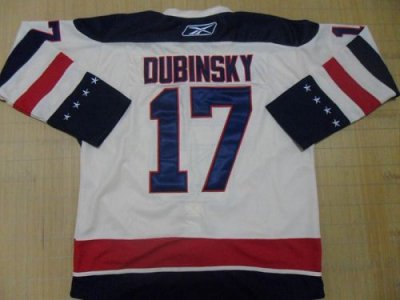 Jerseys Factory Cheap Rangers #17 Brandon Dubinsky White Embroid
