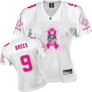 Jerseys Factory Cheap Saints #9 Drew Brees White 2011 Breast Can