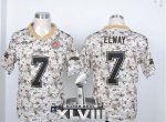 Jerseys Factory Cheap Nike Broncos #7 John Elway Camo USMC Super