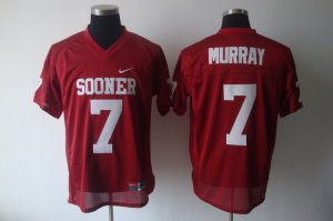 Jerseys Factory Cheap Sooners #7 DeMarco Murray Red Embroidered