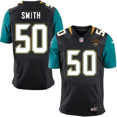 Jerseys Factory Cheap Nike Jaguars #50 Telvin Smith Black Altern