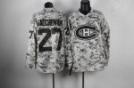 Jerseys Factory Cheap Canadiens #27 Alex Galchenyuk Camo Embroid