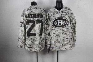 Jerseys Factory Cheap Canadiens #27 Alex Galchenyuk Camo Embroid