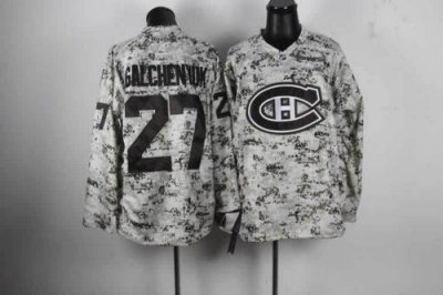 Jerseys Factory Cheap Canadiens #27 Alex Galchenyuk Camo Embroid