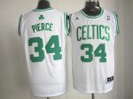 Jerseys Factory Cheap Celtics #34 Paul Pierce Embroidered White