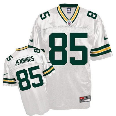 Jerseys Factory Cheap Nike Packers #85 Greg Jennings White Stitc